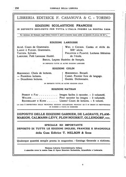 Giornale della libreria della tipografia e delle arti e industrie affini supplemento alla Bibliografia italiana, pubblicato dall'Associazione tipografico-libraria italiana