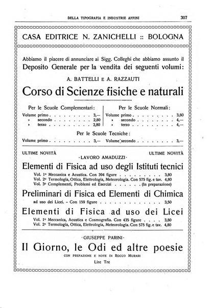 Giornale della libreria della tipografia e delle arti e industrie affini supplemento alla Bibliografia italiana, pubblicato dall'Associazione tipografico-libraria italiana