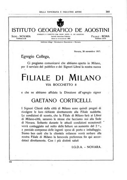 Giornale della libreria della tipografia e delle arti e industrie affini supplemento alla Bibliografia italiana, pubblicato dall'Associazione tipografico-libraria italiana