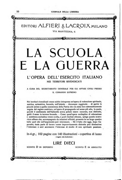 Giornale della libreria della tipografia e delle arti e industrie affini supplemento alla Bibliografia italiana, pubblicato dall'Associazione tipografico-libraria italiana