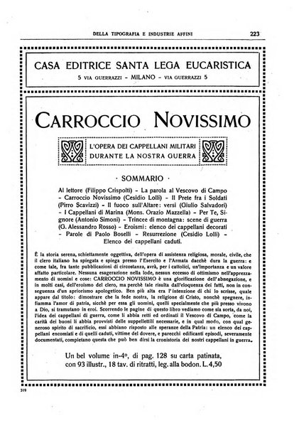 Giornale della libreria della tipografia e delle arti e industrie affini supplemento alla Bibliografia italiana, pubblicato dall'Associazione tipografico-libraria italiana