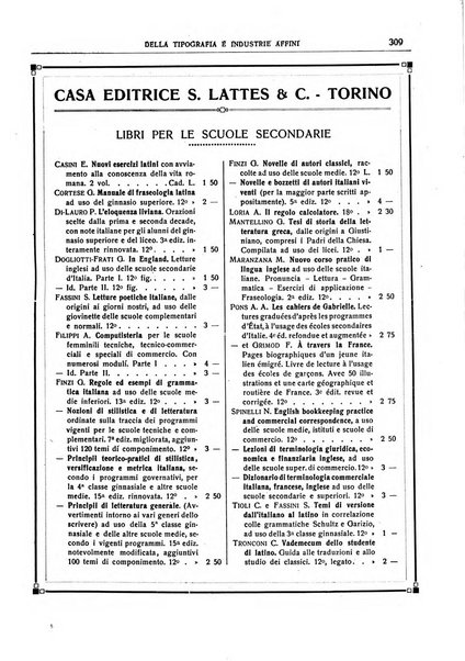 Giornale della libreria della tipografia e delle arti e industrie affini supplemento alla Bibliografia italiana, pubblicato dall'Associazione tipografico-libraria italiana