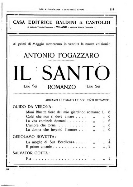 Giornale della libreria della tipografia e delle arti e industrie affini supplemento alla Bibliografia italiana, pubblicato dall'Associazione tipografico-libraria italiana