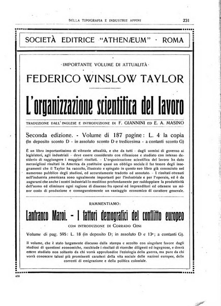 Giornale della libreria della tipografia e delle arti e industrie affini supplemento alla Bibliografia italiana, pubblicato dall'Associazione tipografico-libraria italiana