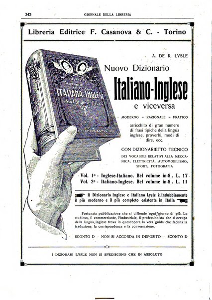 Giornale della libreria della tipografia e delle arti e industrie affini supplemento alla Bibliografia italiana, pubblicato dall'Associazione tipografico-libraria italiana