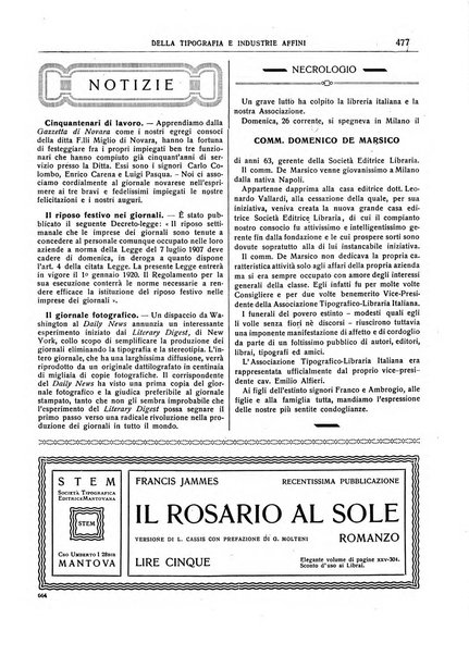 Giornale della libreria della tipografia e delle arti e industrie affini supplemento alla Bibliografia italiana, pubblicato dall'Associazione tipografico-libraria italiana