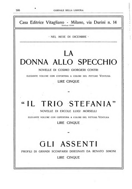 Giornale della libreria della tipografia e delle arti e industrie affini supplemento alla Bibliografia italiana, pubblicato dall'Associazione tipografico-libraria italiana