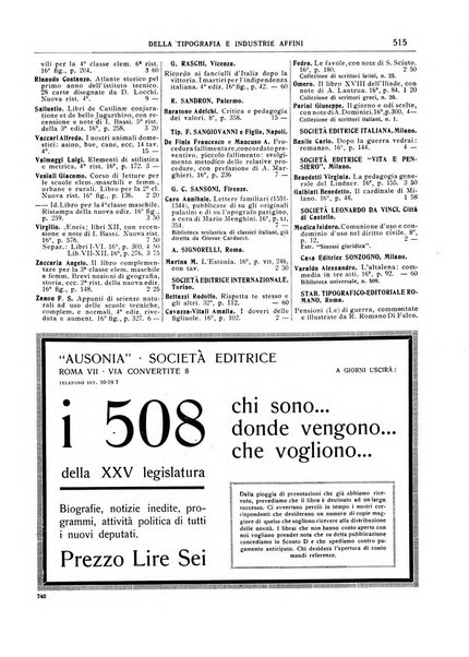 Giornale della libreria della tipografia e delle arti e industrie affini supplemento alla Bibliografia italiana, pubblicato dall'Associazione tipografico-libraria italiana