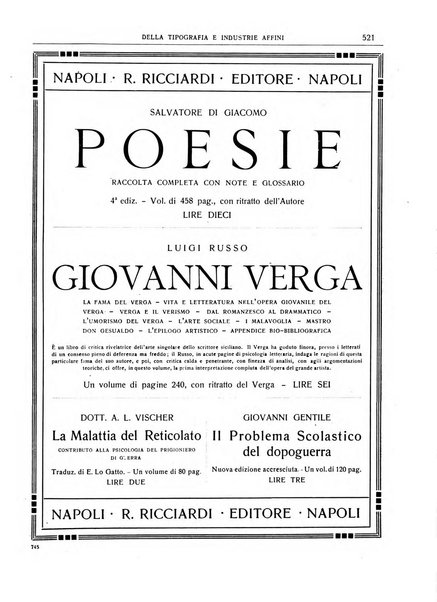 Giornale della libreria della tipografia e delle arti e industrie affini supplemento alla Bibliografia italiana, pubblicato dall'Associazione tipografico-libraria italiana