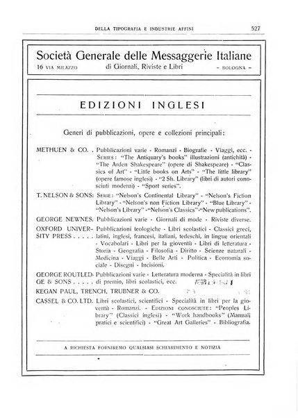 Giornale della libreria della tipografia e delle arti e industrie affini supplemento alla Bibliografia italiana, pubblicato dall'Associazione tipografico-libraria italiana