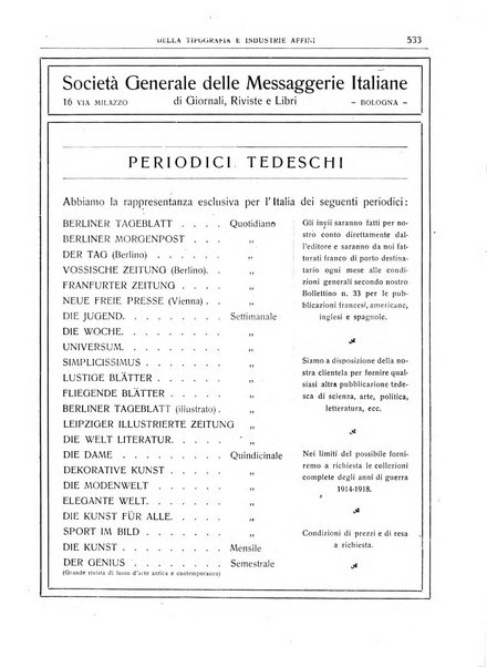 Giornale della libreria della tipografia e delle arti e industrie affini supplemento alla Bibliografia italiana, pubblicato dall'Associazione tipografico-libraria italiana