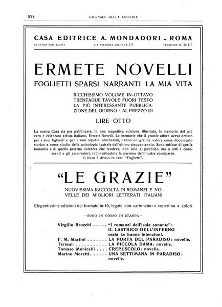 Giornale della libreria della tipografia e delle arti e industrie affini supplemento alla Bibliografia italiana, pubblicato dall'Associazione tipografico-libraria italiana