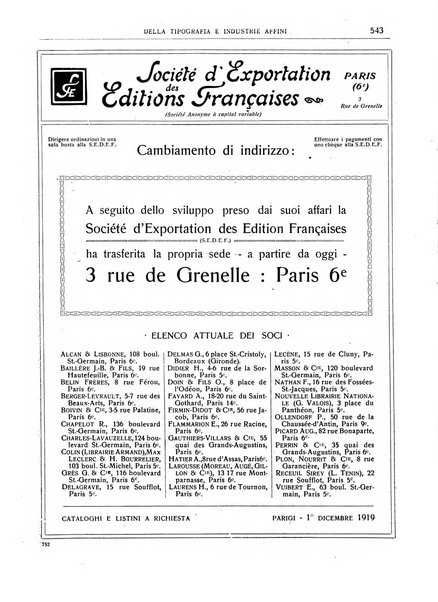 Giornale della libreria della tipografia e delle arti e industrie affini supplemento alla Bibliografia italiana, pubblicato dall'Associazione tipografico-libraria italiana