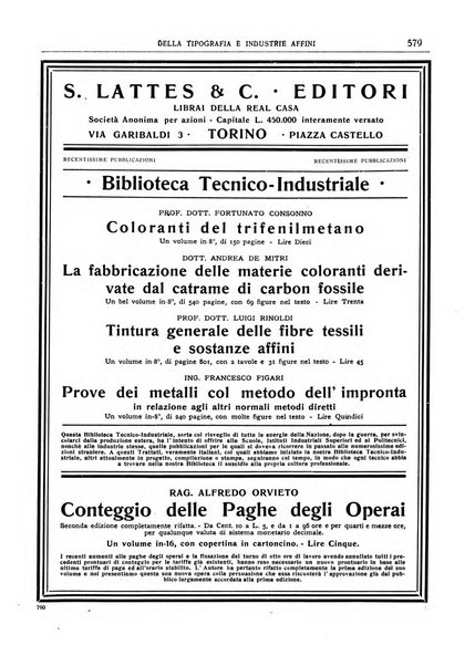 Giornale della libreria della tipografia e delle arti e industrie affini supplemento alla Bibliografia italiana, pubblicato dall'Associazione tipografico-libraria italiana