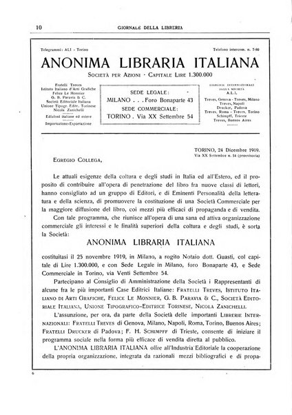 Giornale della libreria della tipografia e delle arti e industrie affini supplemento alla Bibliografia italiana, pubblicato dall'Associazione tipografico-libraria italiana