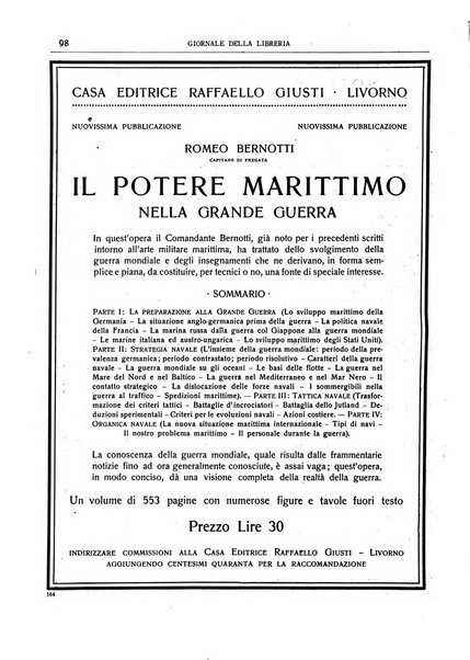 Giornale della libreria della tipografia e delle arti e industrie affini supplemento alla Bibliografia italiana, pubblicato dall'Associazione tipografico-libraria italiana