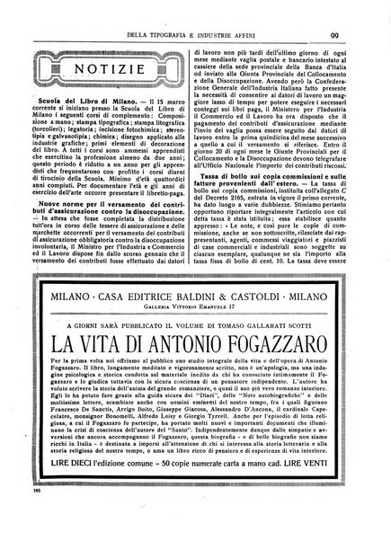 Giornale della libreria della tipografia e delle arti e industrie affini supplemento alla Bibliografia italiana, pubblicato dall'Associazione tipografico-libraria italiana