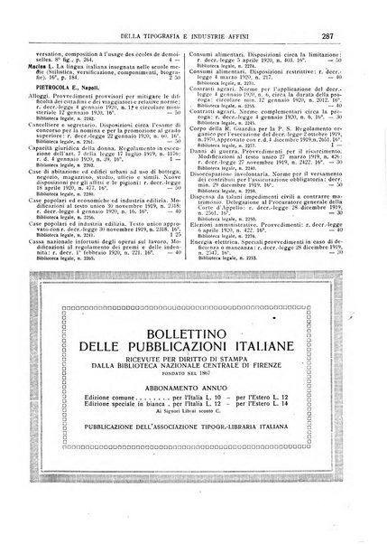 Giornale della libreria della tipografia e delle arti e industrie affini supplemento alla Bibliografia italiana, pubblicato dall'Associazione tipografico-libraria italiana