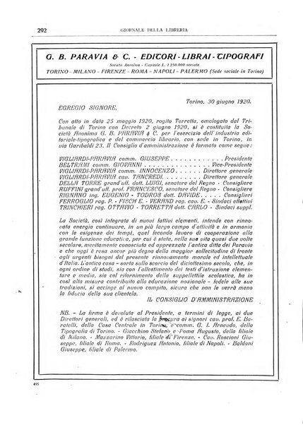 Giornale della libreria della tipografia e delle arti e industrie affini supplemento alla Bibliografia italiana, pubblicato dall'Associazione tipografico-libraria italiana