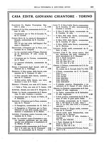 Giornale della libreria della tipografia e delle arti e industrie affini supplemento alla Bibliografia italiana, pubblicato dall'Associazione tipografico-libraria italiana