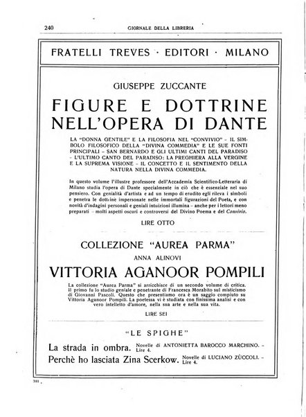 Giornale della libreria della tipografia e delle arti e industrie affini supplemento alla Bibliografia italiana, pubblicato dall'Associazione tipografico-libraria italiana