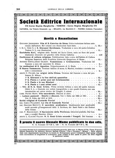 Giornale della libreria della tipografia e delle arti e industrie affini supplemento alla Bibliografia italiana, pubblicato dall'Associazione tipografico-libraria italiana