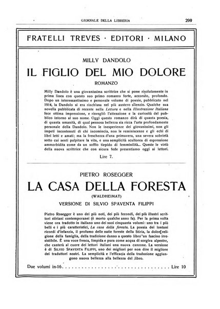 Giornale della libreria della tipografia e delle arti e industrie affini supplemento alla Bibliografia italiana, pubblicato dall'Associazione tipografico-libraria italiana