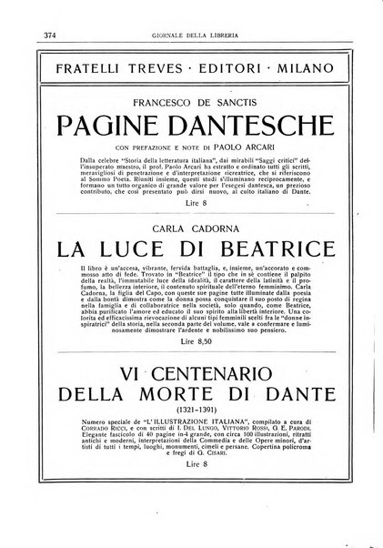 Giornale della libreria della tipografia e delle arti e industrie affini supplemento alla Bibliografia italiana, pubblicato dall'Associazione tipografico-libraria italiana