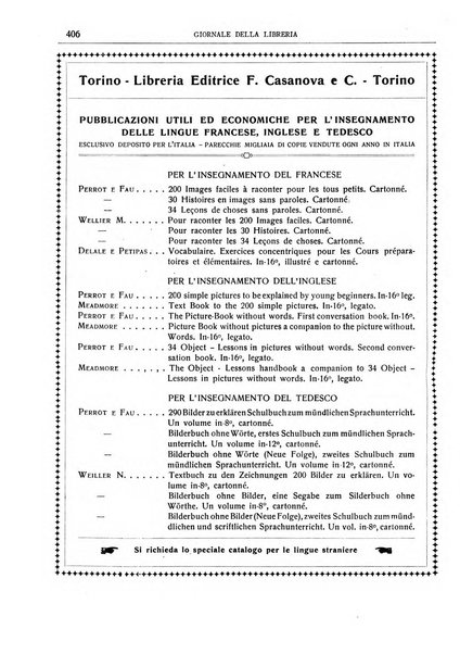 Giornale della libreria della tipografia e delle arti e industrie affini supplemento alla Bibliografia italiana, pubblicato dall'Associazione tipografico-libraria italiana