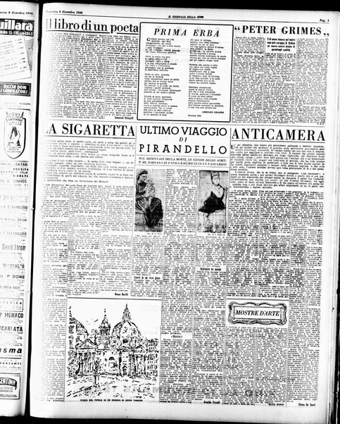 Il giornale della sera : quotidiano indipendente di informazioni