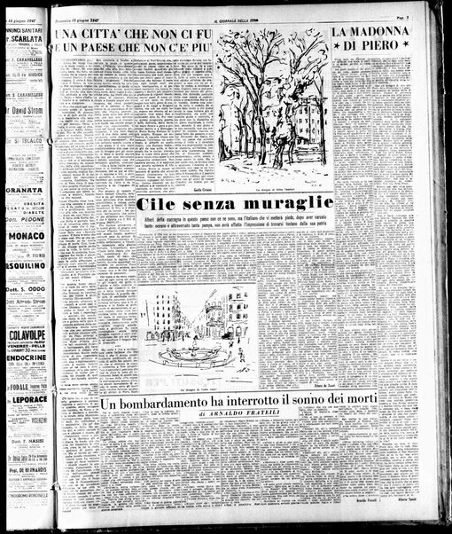 Il giornale della sera : quotidiano indipendente di informazioni