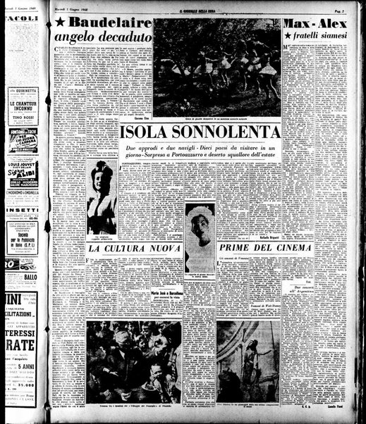 Il giornale della sera : quotidiano indipendente di informazioni