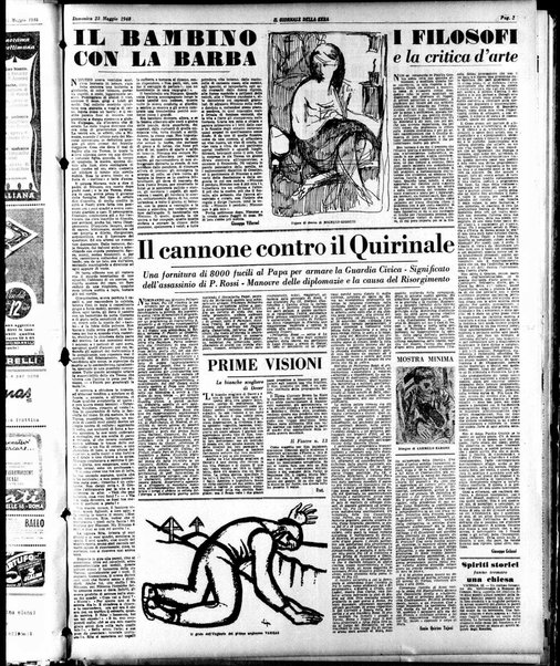 Il giornale della sera : quotidiano indipendente di informazioni