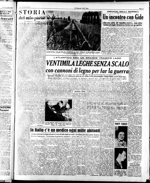 Il giornale della sera : quotidiano indipendente di informazioni