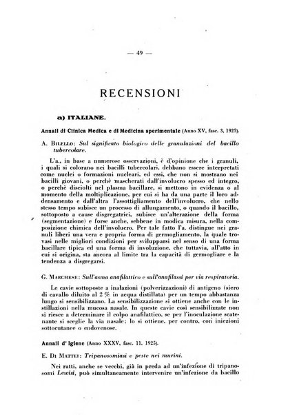 Giornale di batteriologia e immunologia bollettino clinico ed amministrativo dell'Ospedale Maria Vittoria