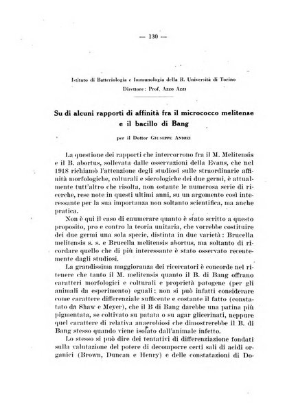 Giornale di batteriologia e immunologia bollettino clinico ed amministrativo dell'Ospedale Maria Vittoria