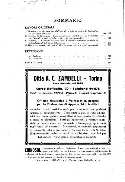 Giornale di batteriologia e immunologia bollettino clinico ed amministrativo dell'Ospedale Maria Vittoria