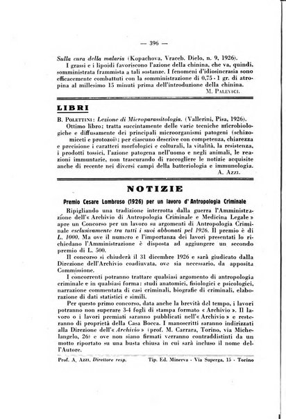 Giornale di batteriologia e immunologia bollettino clinico ed amministrativo dell'Ospedale Maria Vittoria