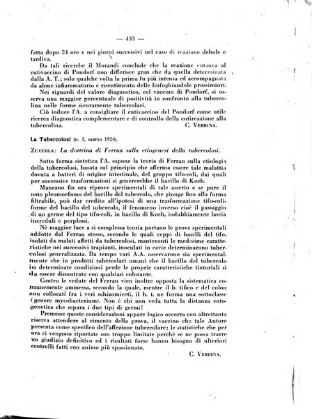 Giornale di batteriologia e immunologia bollettino clinico ed amministrativo dell'Ospedale Maria Vittoria