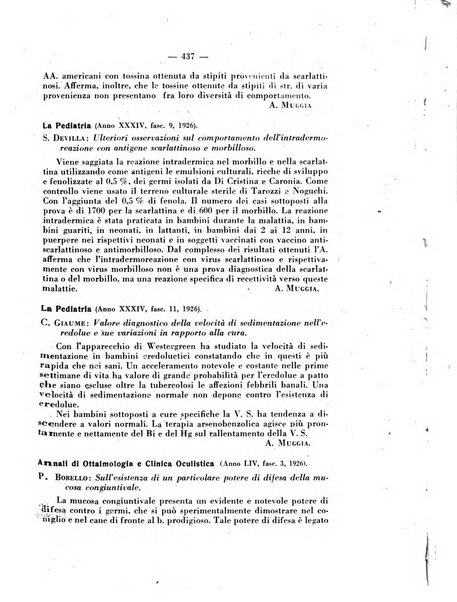 Giornale di batteriologia e immunologia bollettino clinico ed amministrativo dell'Ospedale Maria Vittoria