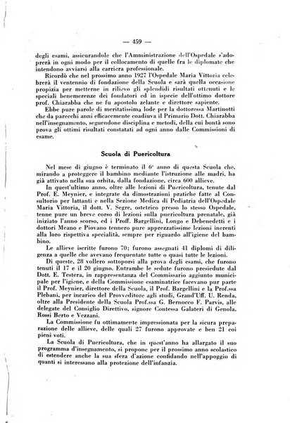 Giornale di batteriologia e immunologia bollettino clinico ed amministrativo dell'Ospedale Maria Vittoria