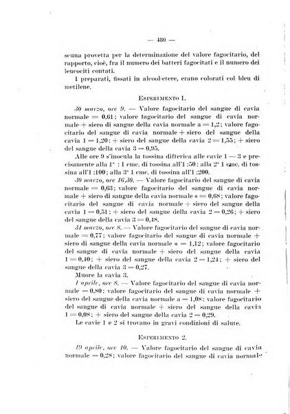 Giornale di batteriologia e immunologia bollettino clinico ed amministrativo dell'Ospedale Maria Vittoria