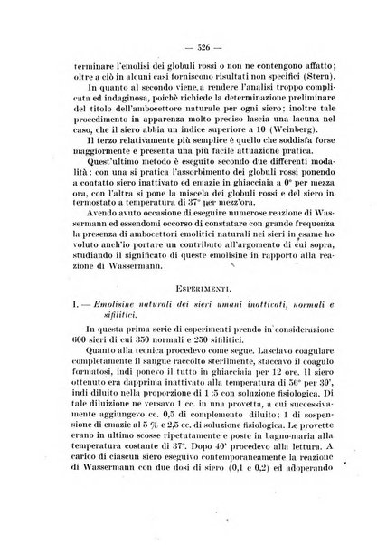 Giornale di batteriologia e immunologia bollettino clinico ed amministrativo dell'Ospedale Maria Vittoria