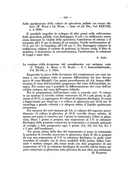 Giornale di batteriologia e immunologia bollettino clinico ed amministrativo dell'Ospedale Maria Vittoria