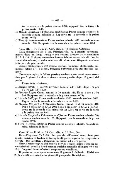 Giornale di batteriologia e immunologia bollettino clinico ed amministrativo dell'Ospedale Maria Vittoria