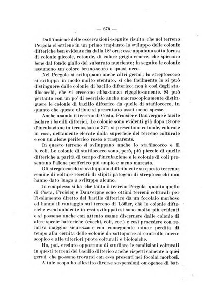 Giornale di batteriologia e immunologia bollettino clinico ed amministrativo dell'Ospedale Maria Vittoria