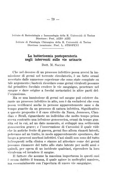 Giornale di batteriologia e immunologia bollettino clinico ed amministrativo dell'Ospedale Maria Vittoria