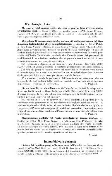 Giornale di batteriologia e immunologia bollettino clinico ed amministrativo dell'Ospedale Maria Vittoria