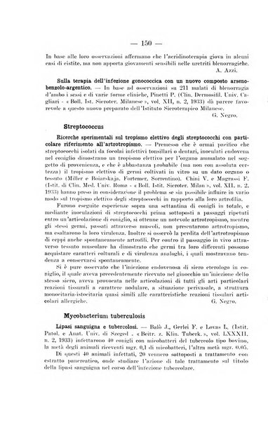 Giornale di batteriologia e immunologia bollettino clinico ed amministrativo dell'Ospedale Maria Vittoria