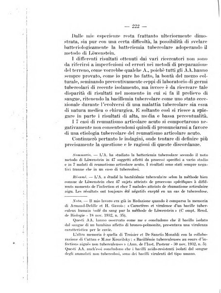 Giornale di batteriologia e immunologia bollettino clinico ed amministrativo dell'Ospedale Maria Vittoria